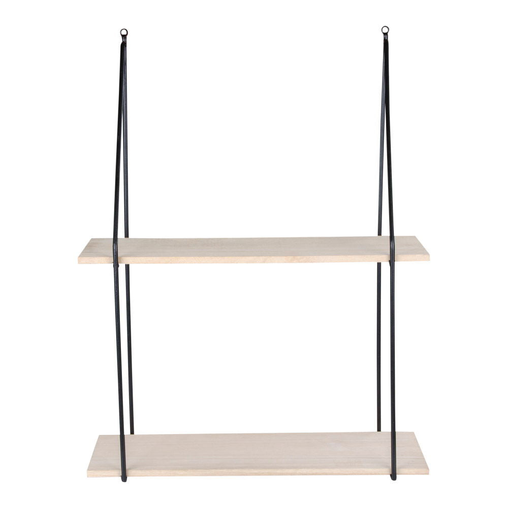 Haag Wandplank Hout 2 Planken